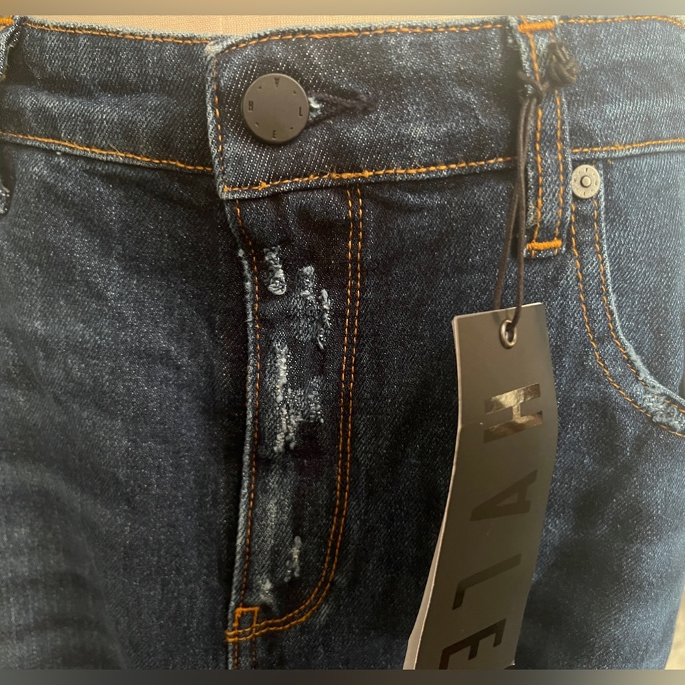 HALE BY AG NWT NADINE HIGH RISE STRAIGHT LEG JEAN - Picture 6 of 15